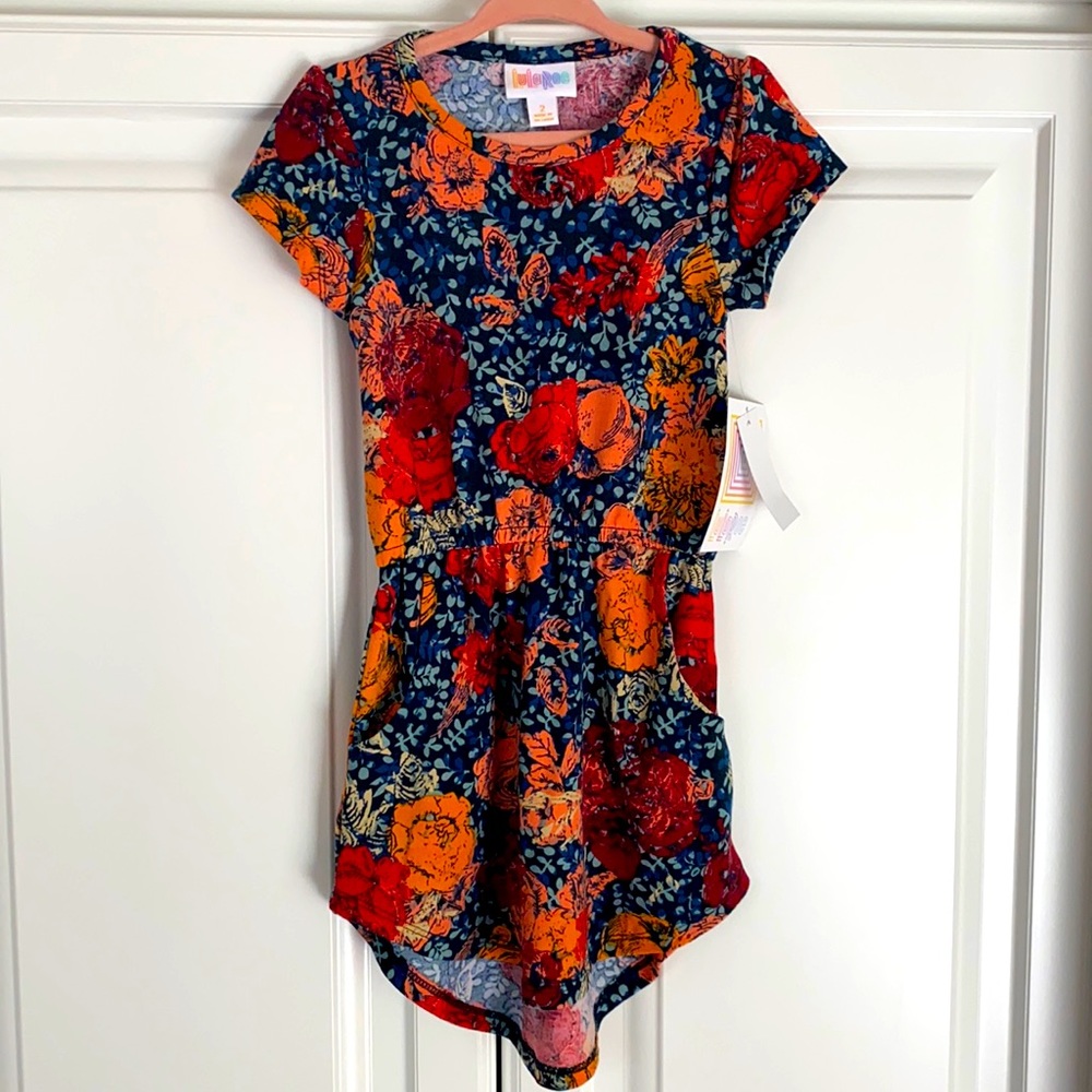 Lularoe Kids Mae dress - size 2